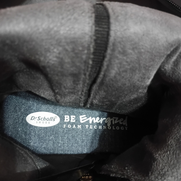 Dr. Scholl's Black Leather Winter Boots - Picture 7 of 10